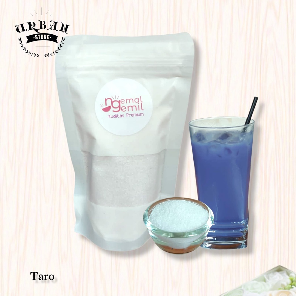 

Minuman Bubuk Rasa Taro // Premium