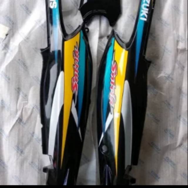 Cover body belakang satria hiu 2tak