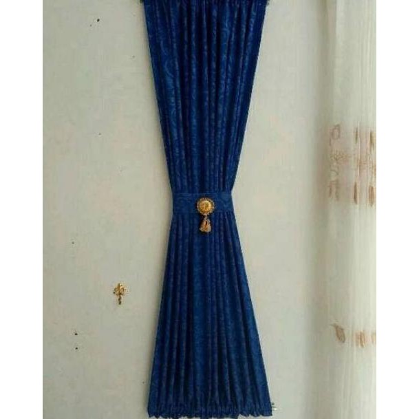 CRAZY DISKON Gorden jendela kupu kupu kain tebal embosh gorden kupu kupu