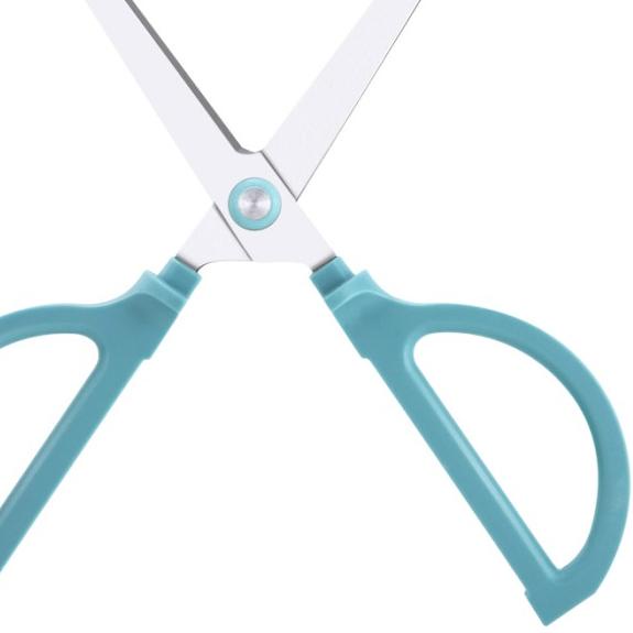 

❊ Nusign Scissors / Gunting Dengan Tempat Anti Slip Colorfull NS051 - Biru Muda ✤