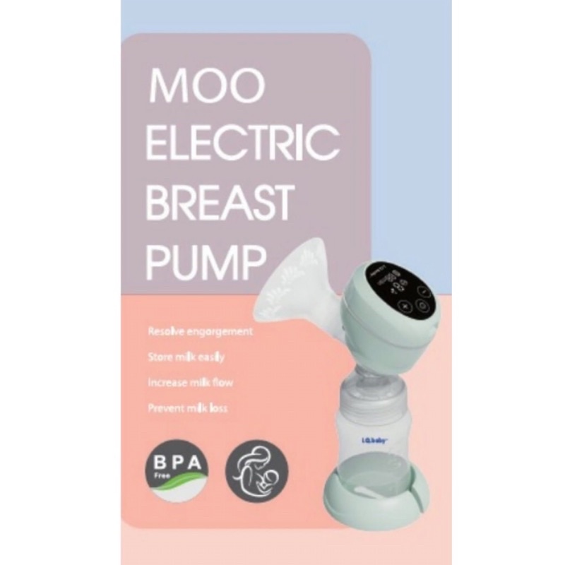 I.Q. BABY Moo USB Rechargeable Electric Breast Pump | Pompa Asi Elektrik IQ 919