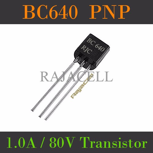 Jual Transistor BC640 PNP 1A 80V Multifunction Power Transistor