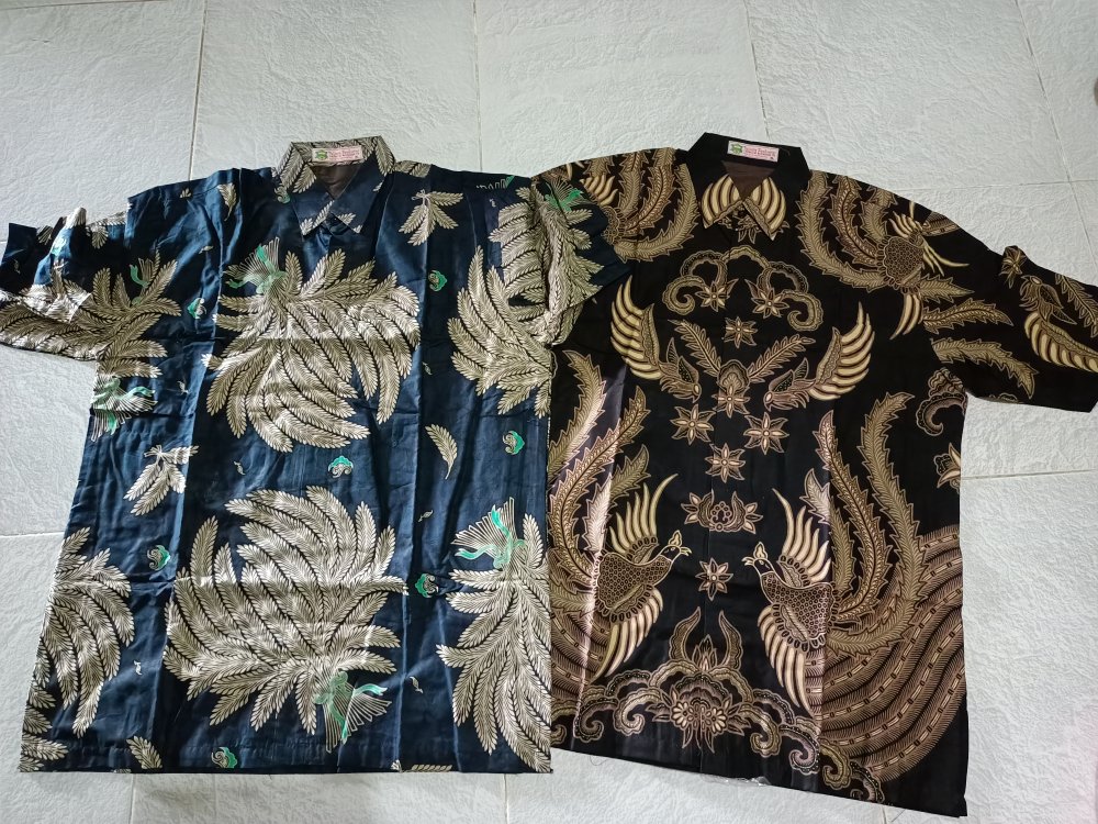 Kemeja Batik Prabu Bahan Katun Baturaden Reguler Fit B369