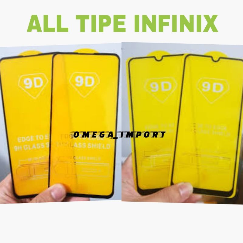 (OM) TG TEMPERGLASS FULL NONPACK INFINIX SMART4/SMART5/HOT8/HOT9PLAY/HOT10PLAY