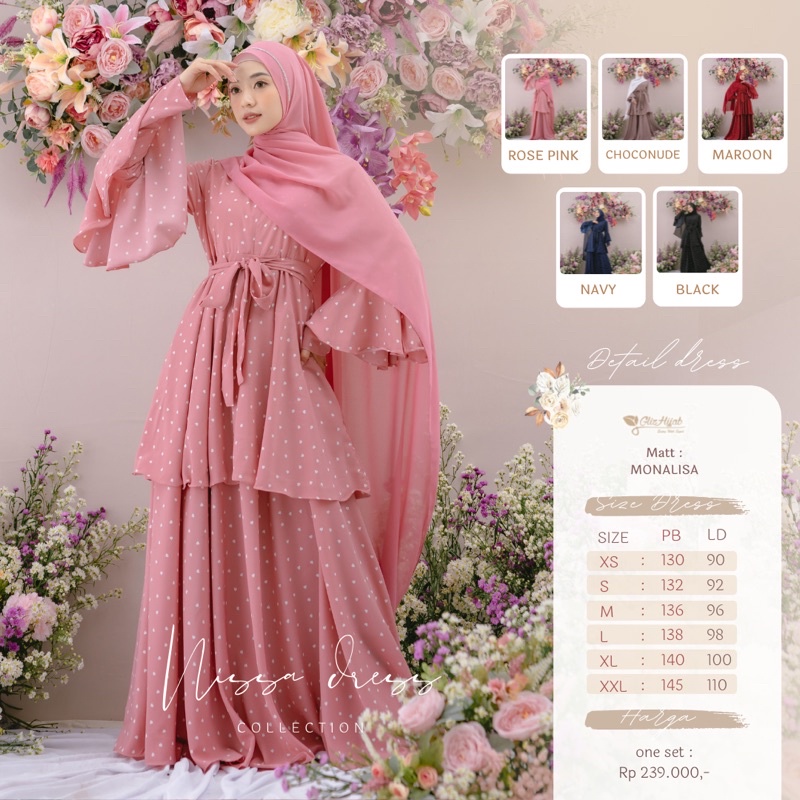 GlizHijab - Nissa Dress