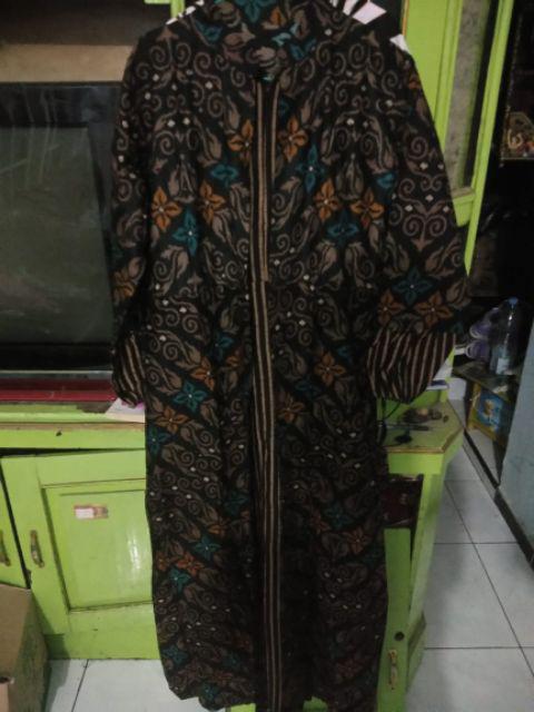 [bayar Di Tempat]gamis Batik Manggar, Padi,sekar,cantik,kubis,kipas,daun,kupu,nadine,gendis7