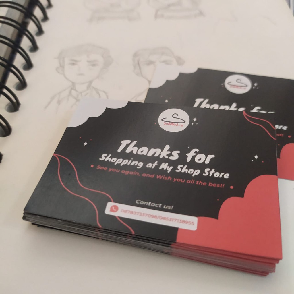 

Bellenja - Thank You Card