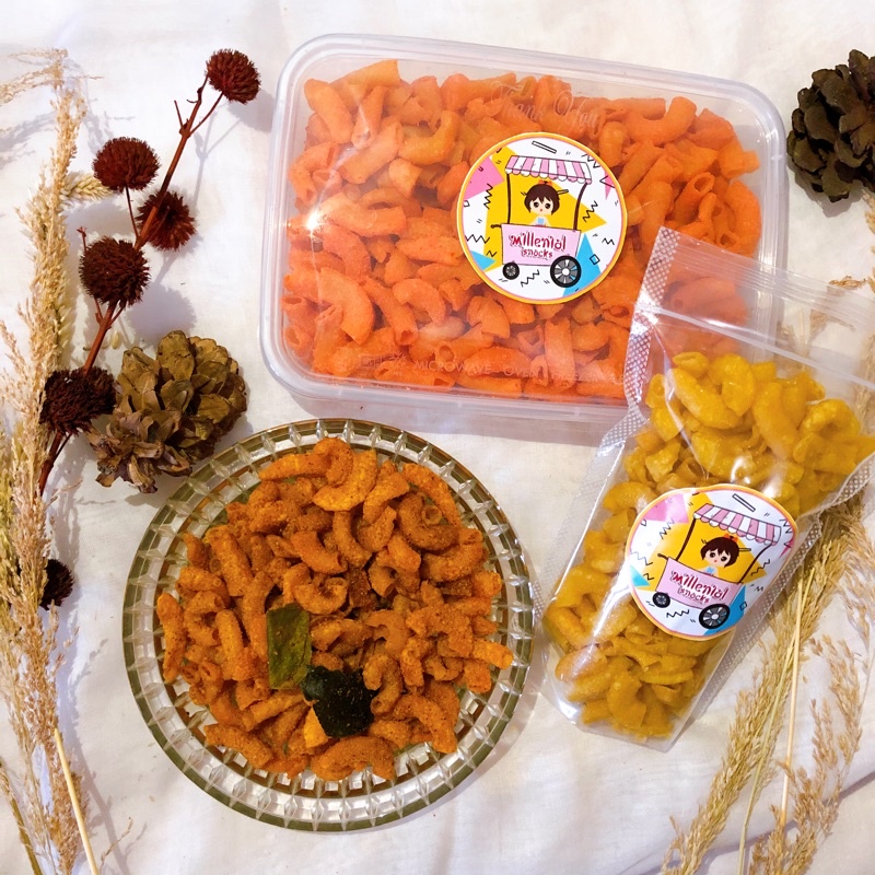 

Makaroni Pipa Kemasan Pouch (Promo Millenial) 80gram