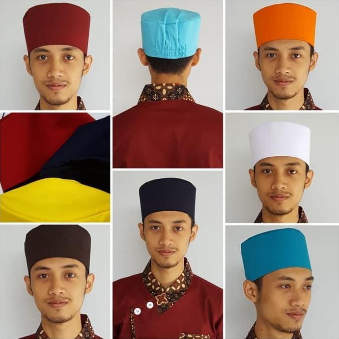 Topi Koki Atau Chef Model Peci