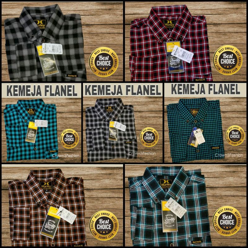 Kemeja Flanel Pria Terbaru √COD√