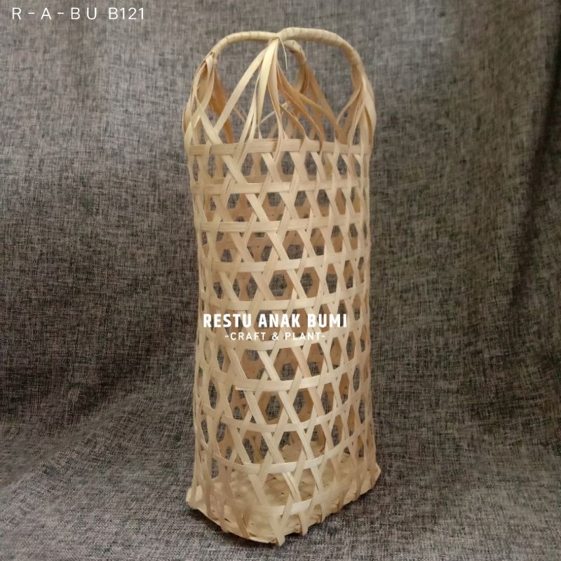 

(B121) Tas Snack Anyaman Bambu 18x10cm|Wadah Belanja|Tempat Parcel|Snack|Hampers|Unik|Wanita|Natal