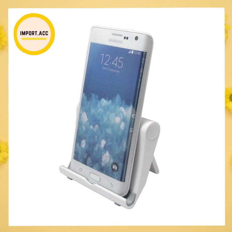 Stand Holder Handphone Mini Universal Bahan Plastik untuk Meja/ Stand Holder Mini