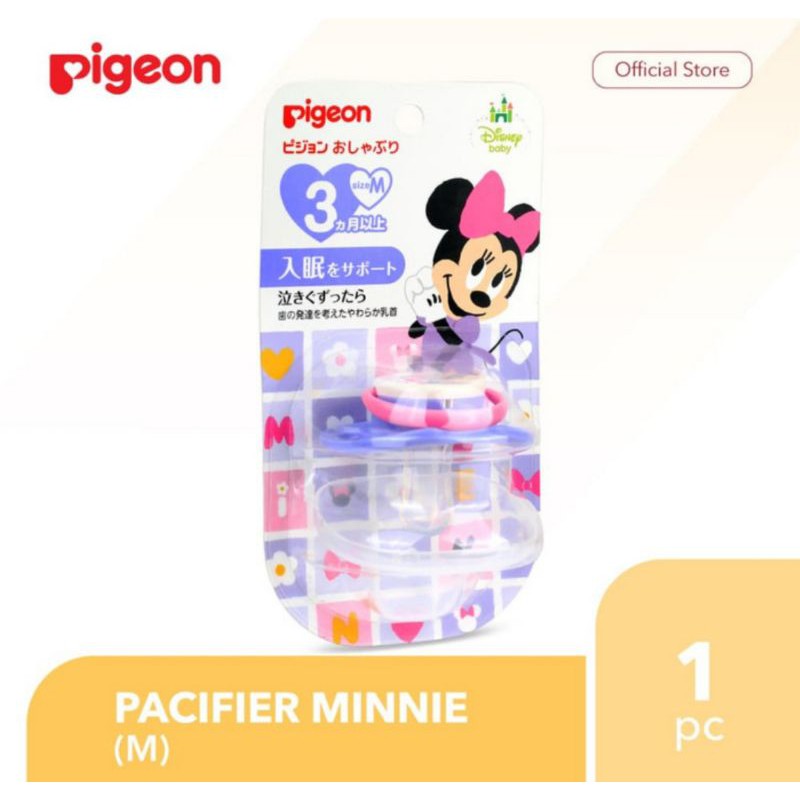 Pigeon Empeng Silicone Pacifier Minnie Size M