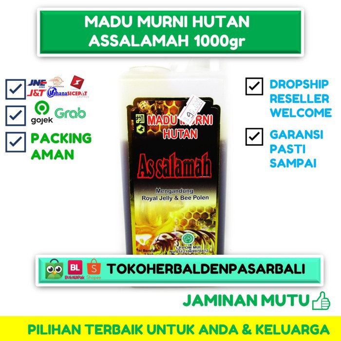 

Madu Murni Hutan As Salamah 1kg Assalamah 1 kilo Denpasar Bali