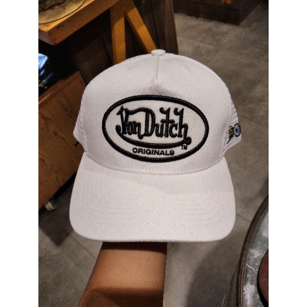 TOPI CAP VON DUTCH ORIGINAL WHITE SALE