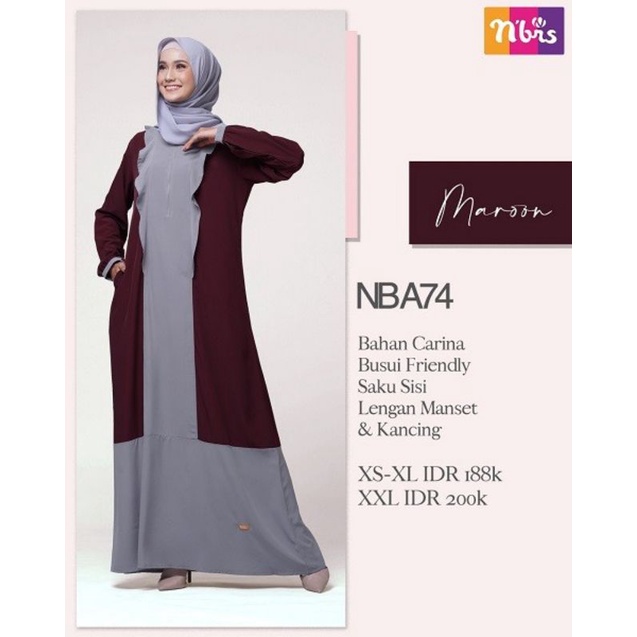 NB A74 NIBRAS GAMIS DEWASA