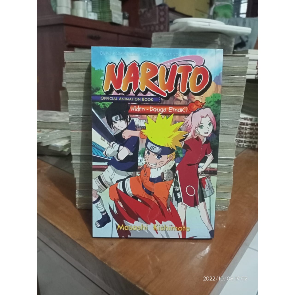 Komik Naruto Official Animation Book: Hiden - Douga Emaki