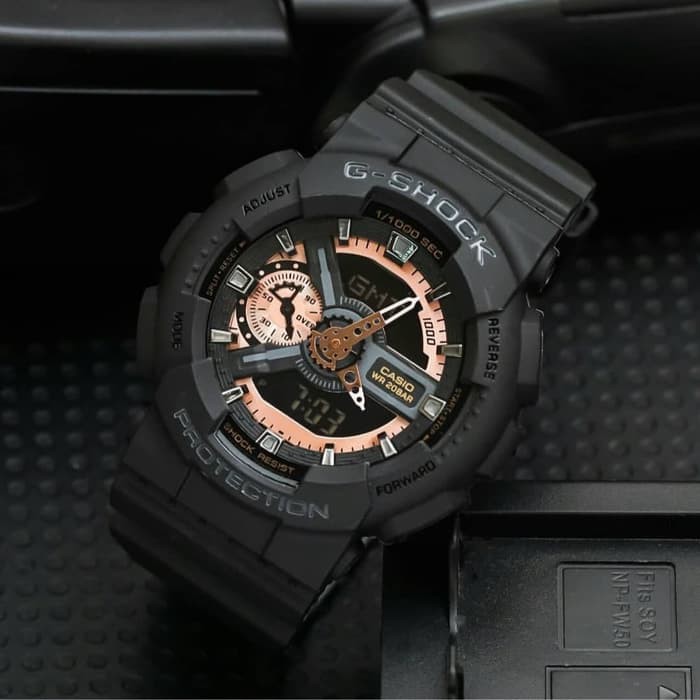 MURAH MERIAH new casio gshock ga110 g shock ga 110 premium rose gold Diskon