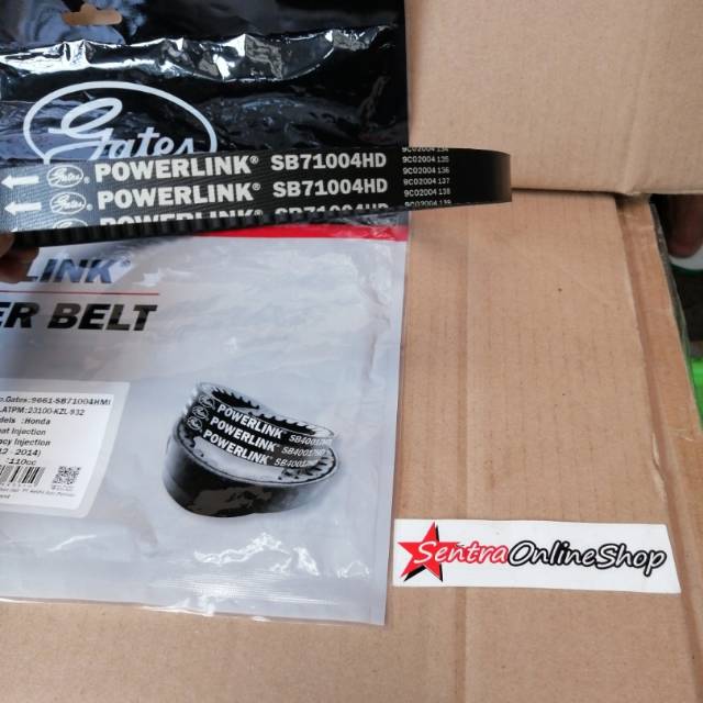 Vanbelt fanbel vbelt  Beat Scoopy spacy Vario Starter kasar original gates thailand