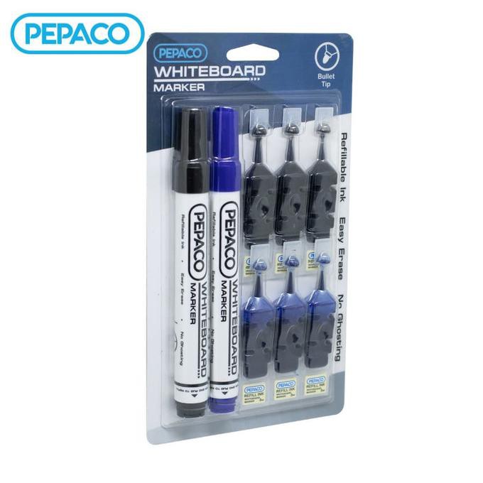 

Gilaa!!! Pepaco, Whiteboard Marker And Ink Set, 2 Pcs Marker And 6 Pcs Ink-Set Hot Sale