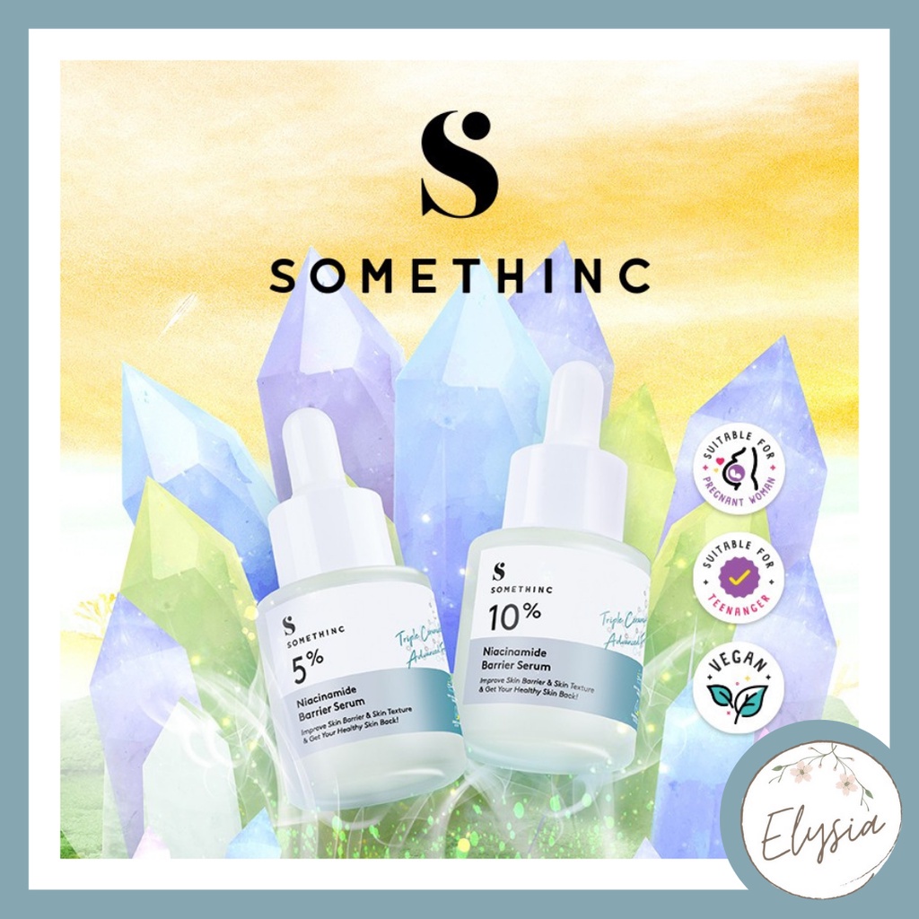 ✨ ELYSIA ✨ Somethinc 5% / 10% Niacinamide Barrier Serum 20 ml