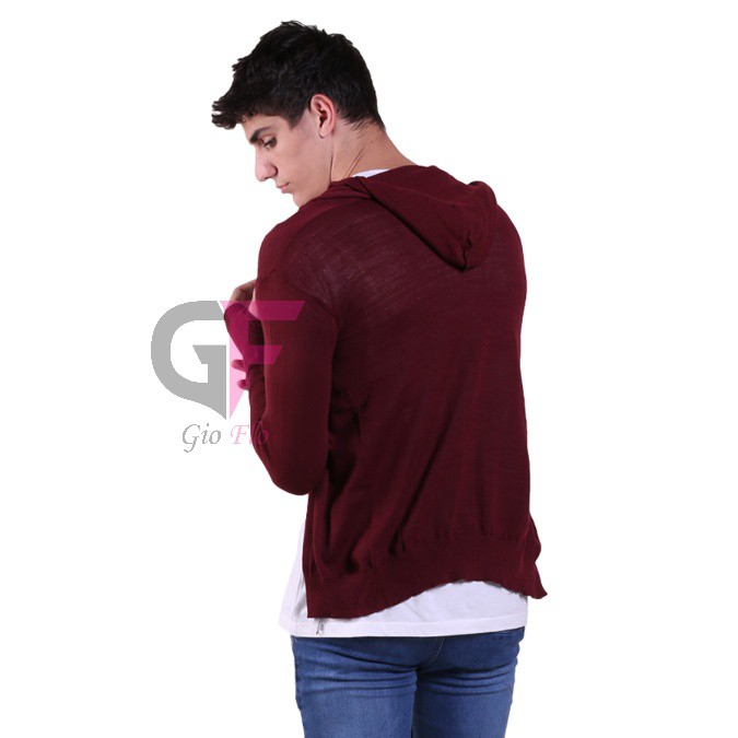 GIOFLO Sweater Hoodie Ariel Noah Maroon / SWE 619