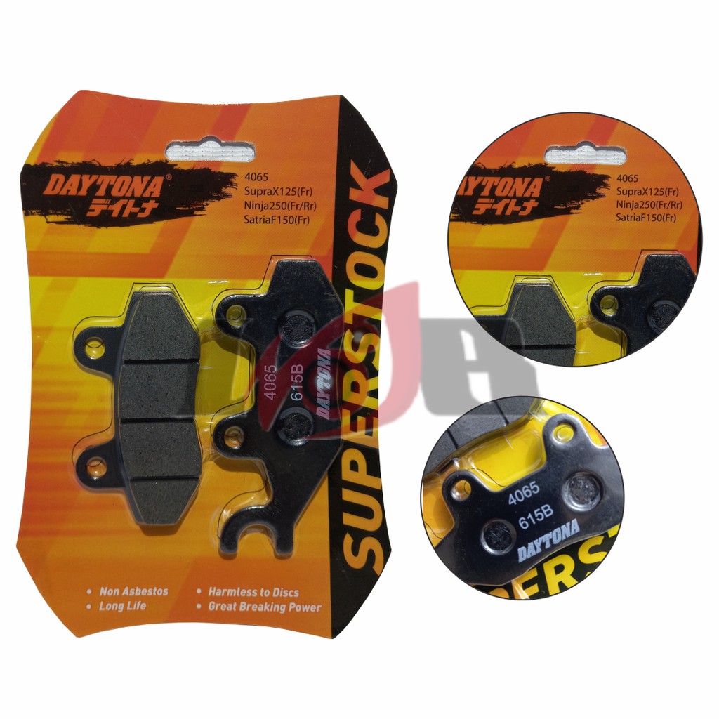 Daytona SuperStock Disc Pad Supra Karisma Ninja Smash FU Kampas Rem Cakram 4065