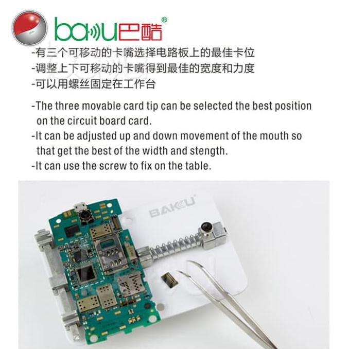 Dijual Penjepit Pcb / Pcb Holder /Ragum Tbk