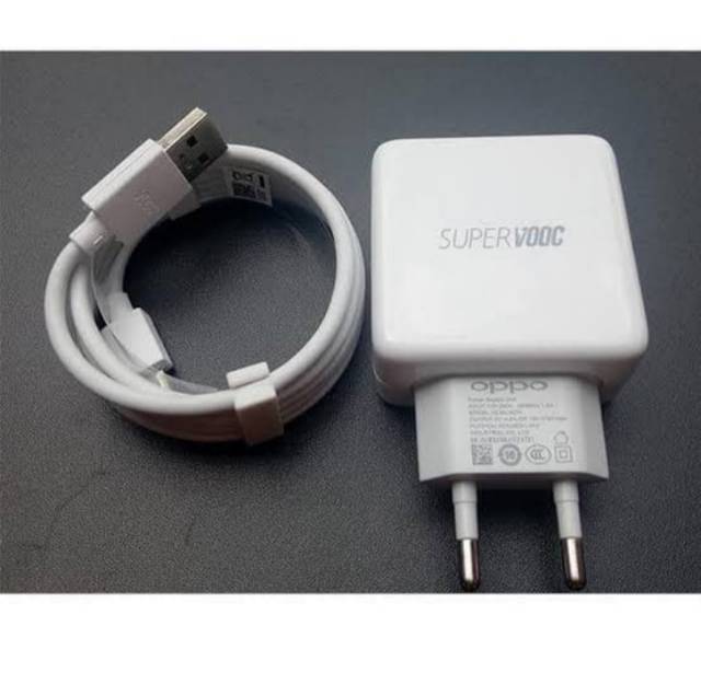 CHARGER OPPO ORIGINAL VOOC FAST CHARGING 4A ADAPTOR PLUS KABEL MICRO USB