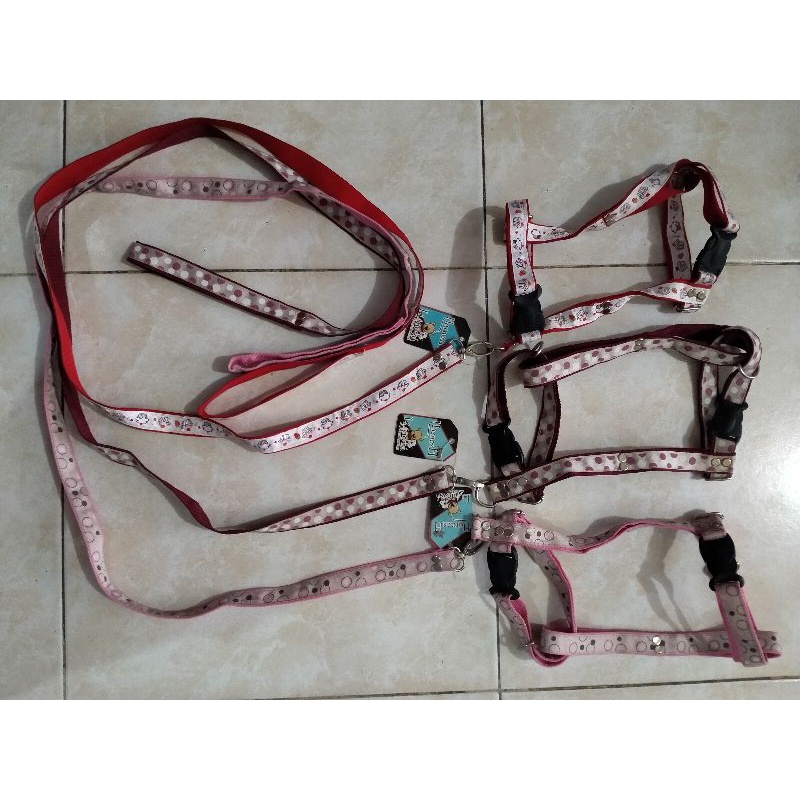 Tali Harness H Polos 2 cm /Tali Harness H Motif 2 cm/ Tali Harness Y 1 cm