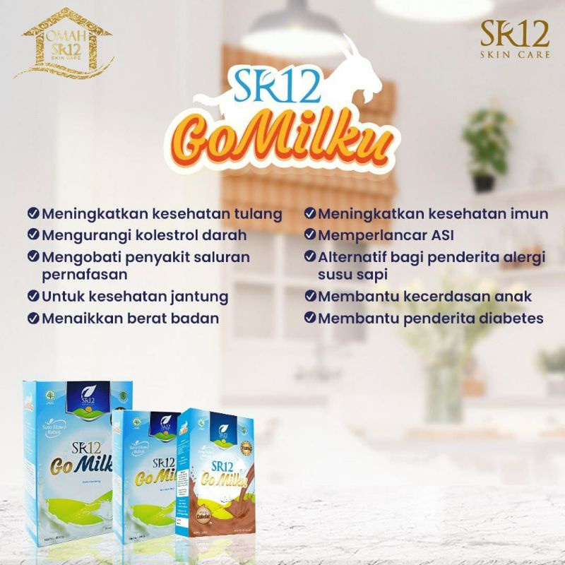 

Go Milku SR12 / Go Milku Susu Kambing Etawa SR12