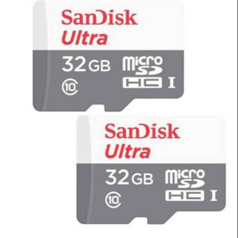 Memory Ultra Sandisk 32GB Class 10 Kecepatan Baca Hingga 80 MB/s*