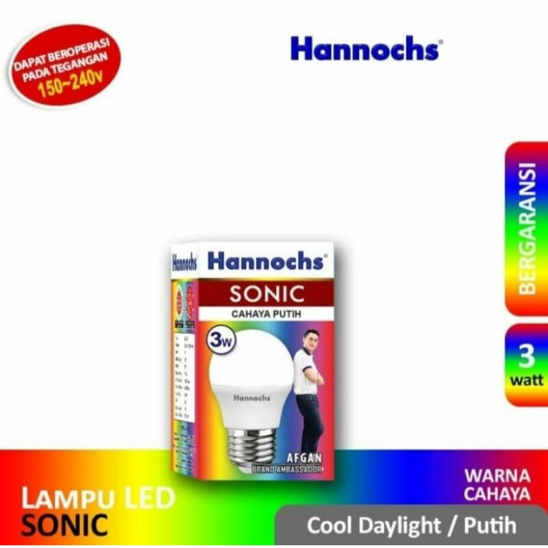 Lampu LED Hannochs SONIC 3 Watt