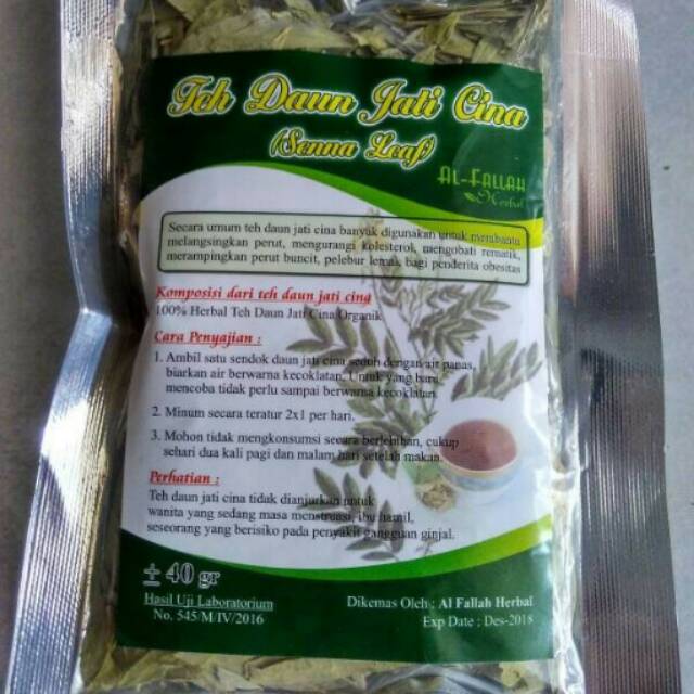 

Pelangsing Teh Daun Jati Cina Grosir 40gram