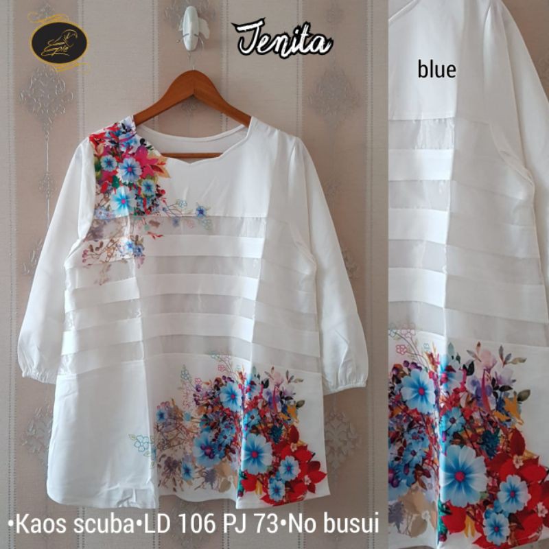 Jenita tunik by bajoe Terbaru/ termurah/terlaris/ best seller