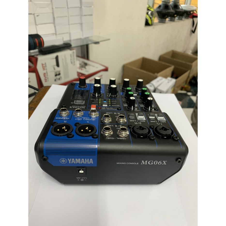 Audio Mixer Yamaha Mg 06xu Mg06xu Mg 06 Xu 6 Channel Shopee Indonesia