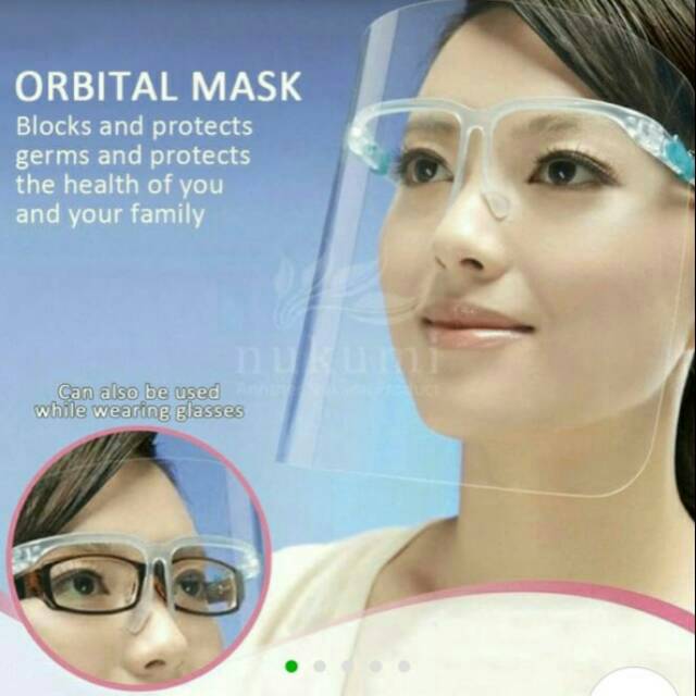 Face Shield Import China Original / APD / Pelindung Wajah