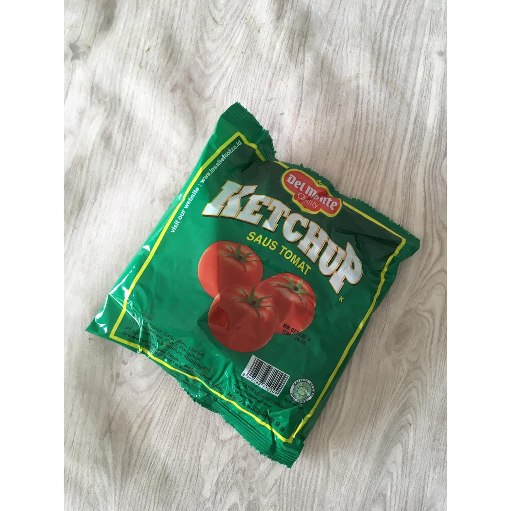 

Del Monte Saus Tomat Sachet isi 24