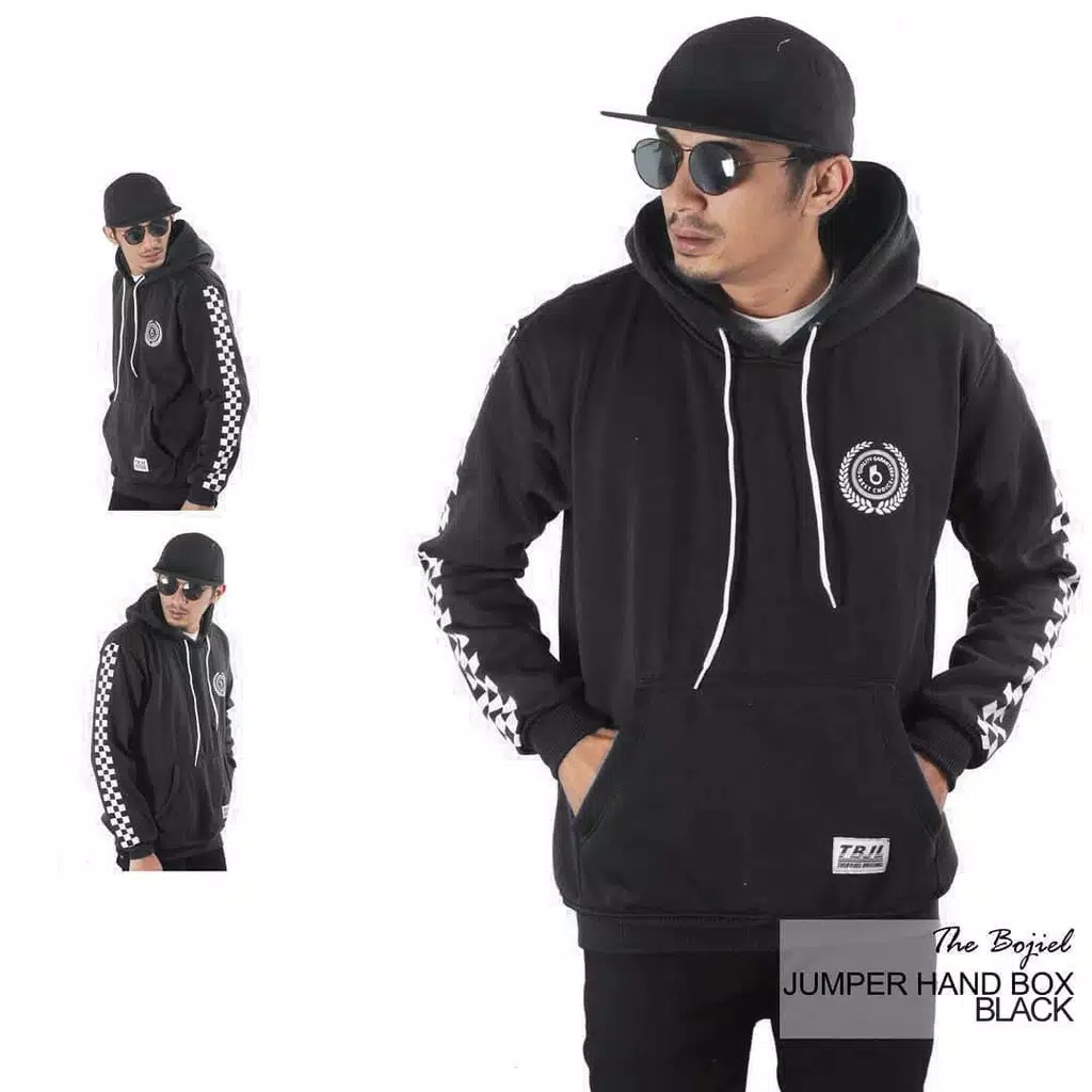 JAKET HOODIE LOKAL BRAND - BOJIEL CHECKER FLAG