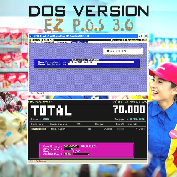 Software Toko Minimarket Kelontong Ez Pos .0 Dos Version Mirip Nd Full Version Lifetime