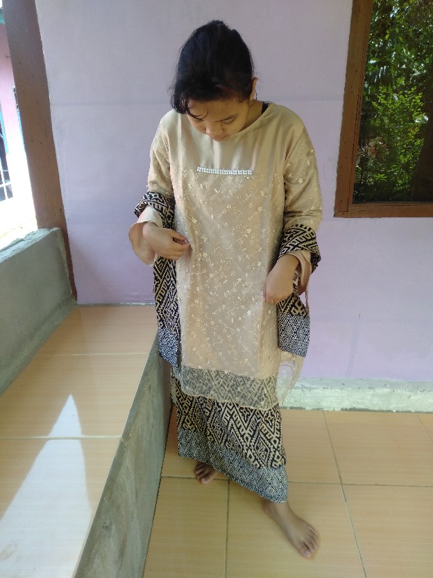 New Arrival Ready Anak | Nayaka Batik - Batik Couple Naomi Olivia Aplikasi Mutiara Free Slendang