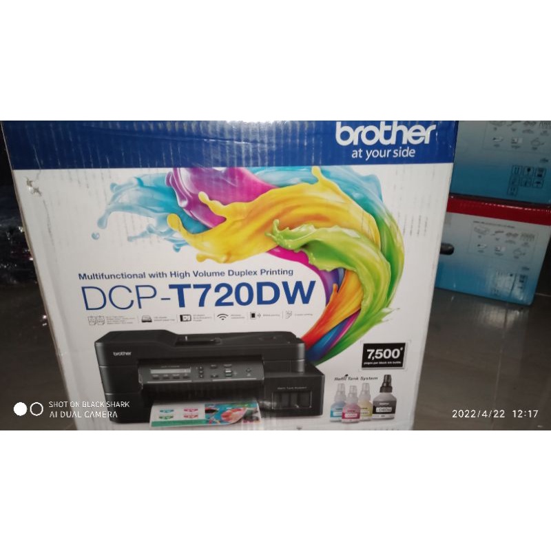 Printer Brother T720 Ink Tank PRINT Copy Scan Fax ADF F4 LEGAL