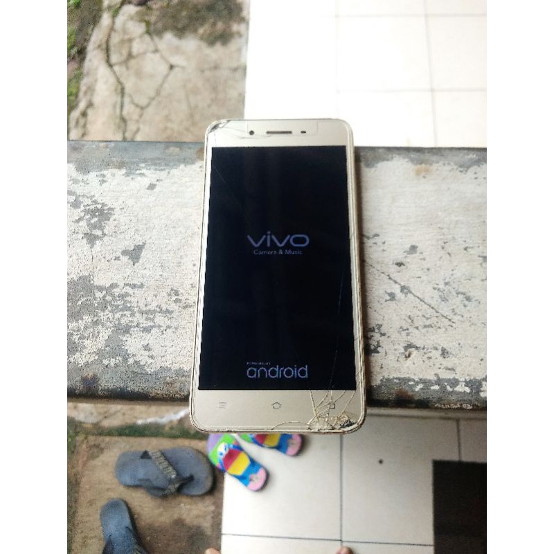 Vivo Y53 Lte 4g Ram 2 16 Batangan Minus Tc Retak Second Y 53 Vivo 1606 Shopee Indonesia