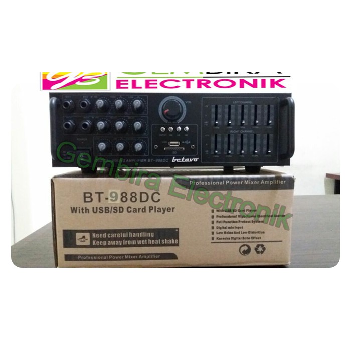 Ampli Betavo BT 988DC amplifier betavo bt 988 dc