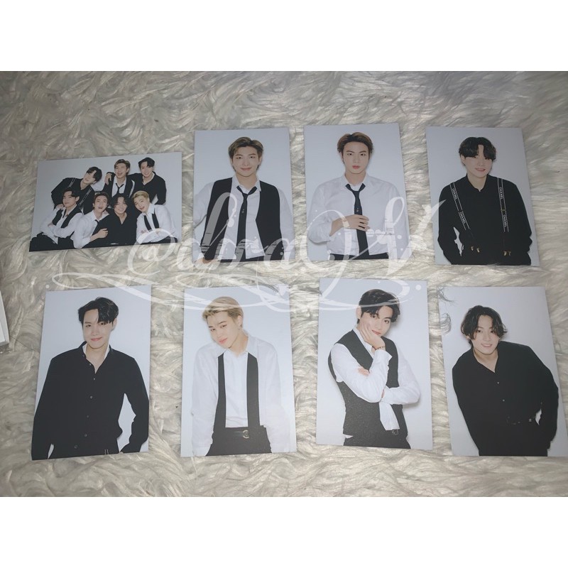 POSTCARD SET 2021 NYEL BTS OFFICIAL J-HOPE NEW YEAR’S EVE LIVE