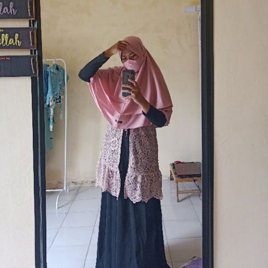 Featured image of post Outer Brokat Kekinian Tanpa Lengan