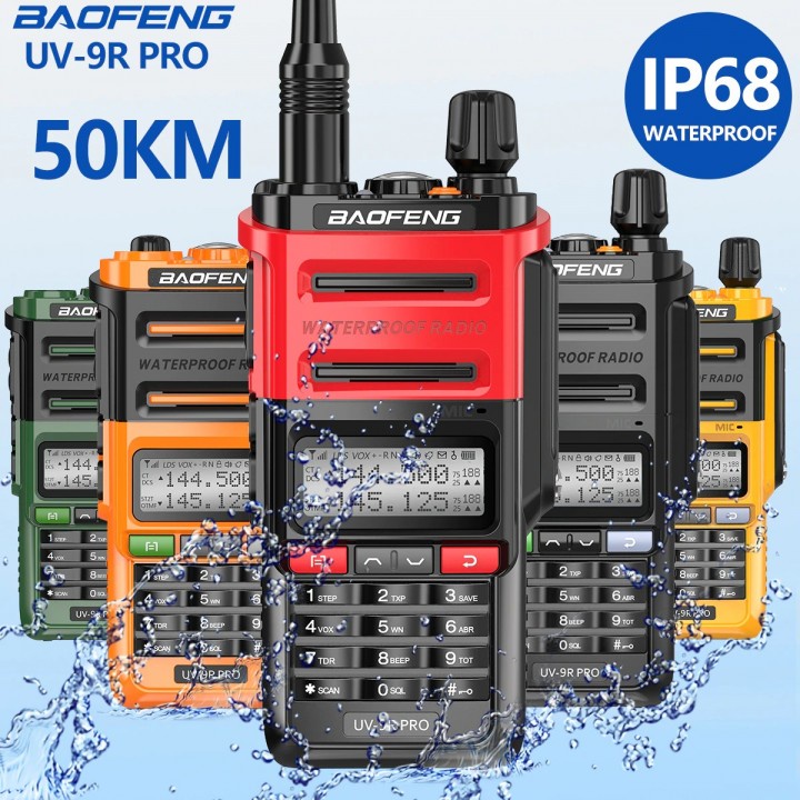 HT BF UV-9R PRO IP68 Waterproof Walkie Talkie 18W 9800Mah-Upgraded Version BF- UV9R Plus .wps