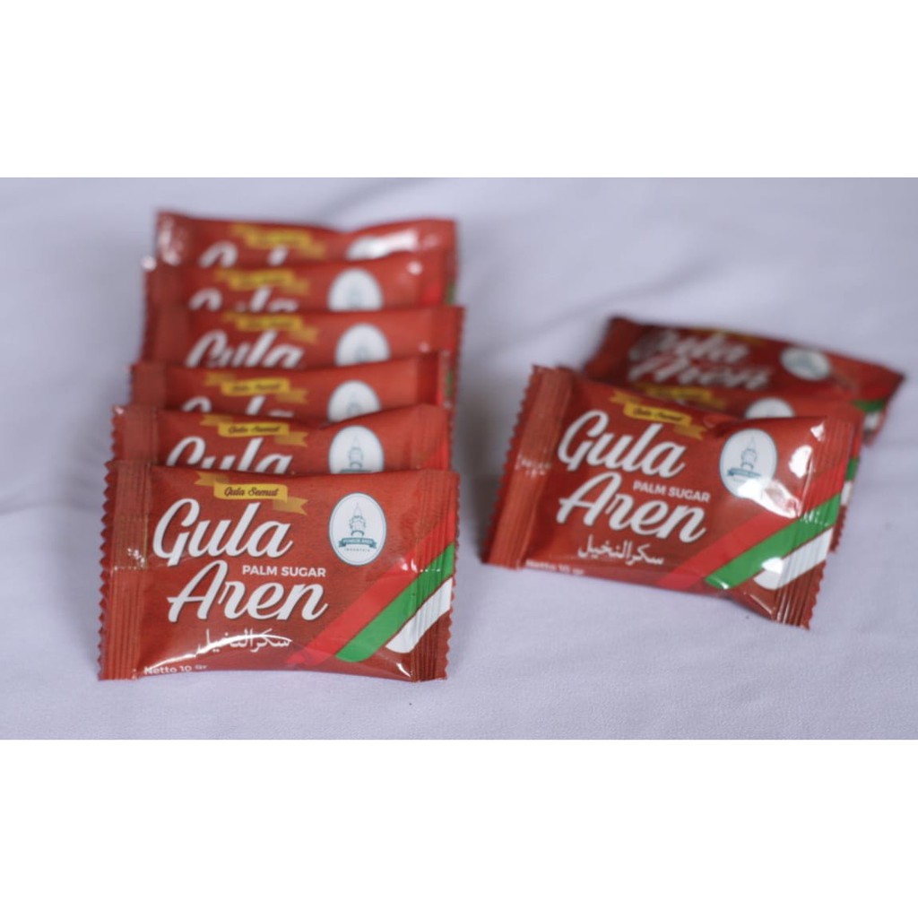 Gula Aren Sachet Stick Asli 100% Gula Aren Bubuk Gula Semut Aren Brown Sugar Bubuk Palm Sugar