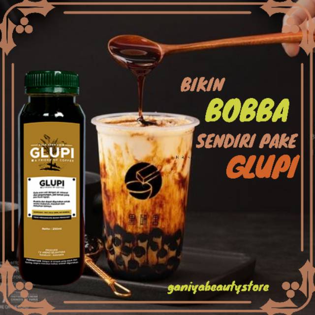 

Glupi | Gula Aren-Kawung-Enau Cair | Palm Sugar Syrup Untuk Boba Susu