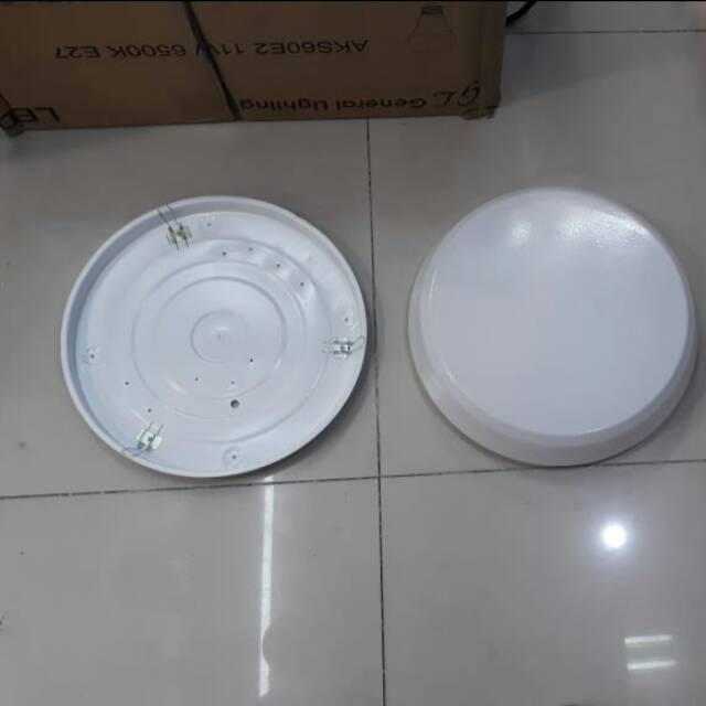 Kap Lampu Baret / Kap Baret Diameter 35cm + Fitting E-27 / TL Ring
